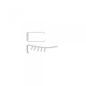 Vickers Low-Profile Central Blade Stainless Steel, Blade Size 10 x 18 mm